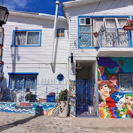 Hostal Destino Bellavista Valparaiso Bagian luar foto