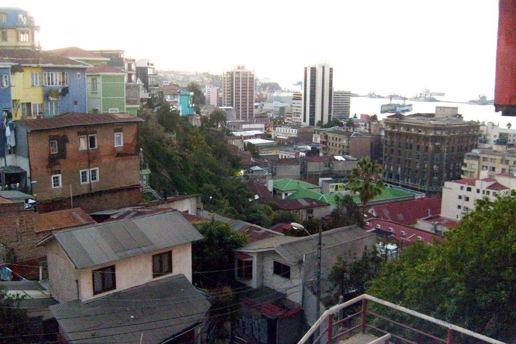 Hostal Destino Bellavista Valparaiso Bagian luar foto