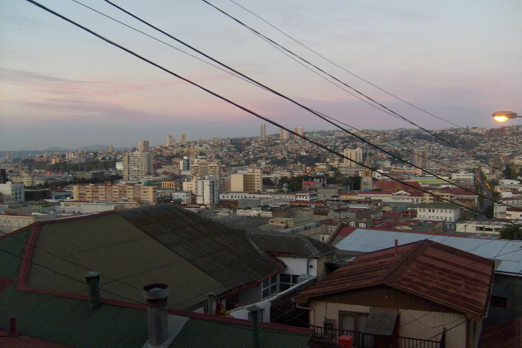 Hostal Destino Bellavista Valparaiso Bagian luar foto